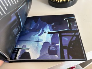 libro de arte del videojuego ori will wips