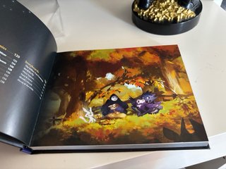libro de arte del videojuego ori will wips