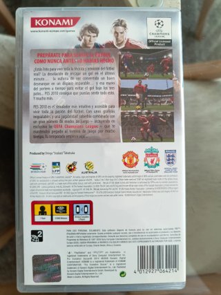 PES 2010 Pro Evolution Soccer PSP