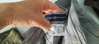 4 Paia Pantaloni Uomo Marrone Grigio