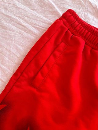 Pantaloncini Rossi Athletes con Fiamme (2)