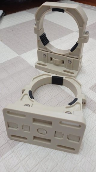 Soportes ajustables para tubo láser CO2
