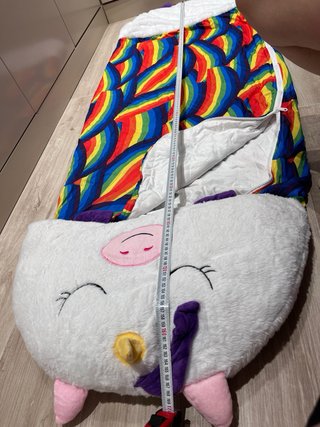 Saco de dormir peluche unicornio