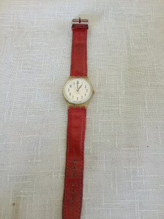 Orologio Swatch donna cinturino rosso
