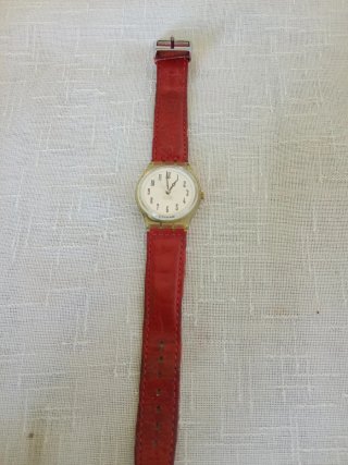Orologio Swatch donna cinturino rosso