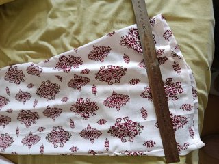 Pantalón fino estampado verano