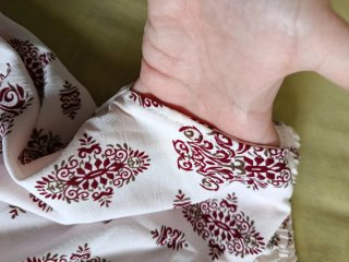 Pantalón fino estampado verano