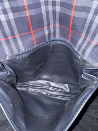Borsa Burberrys Vintage Tartan Pelle