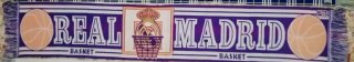 Bufanda Real Madrid Basket Morada