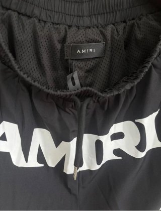 Conjunto Amiri Negro Camisa y Pantalón Corto