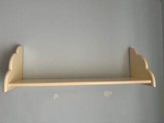 Pack de 2 Estanterías de madera forma de nube