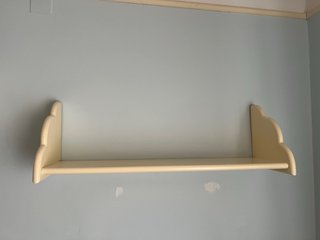 Pack de 2 Estanterías de madera forma de nube