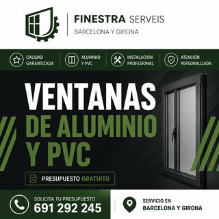 Ventanas de Aluminio y PVC