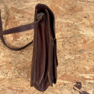 Vecchia custodia con tracolla in pelle Canon