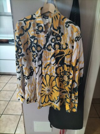 Camisa D&G Original Estampada
