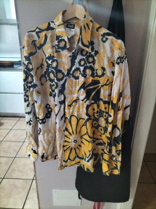 Camisa D&G Original Estampada