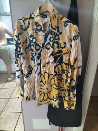 Camisa D&G Original Estampada