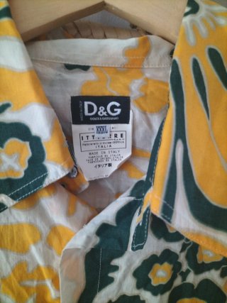 Camisa D&G Original Estampada