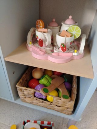 Cocina de madera para niños New Clássic Toys más c