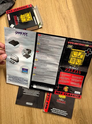 Zelda I GBA NES Classics