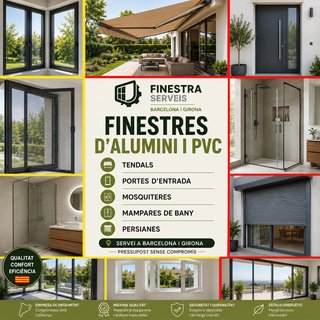 Ventanas, Persianas, Mosquiteras, Toldos
