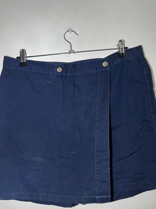 Falda pantalón Stradivarius azul marino T42