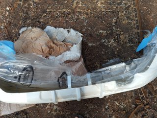 Parachoques trasero SLK fibra