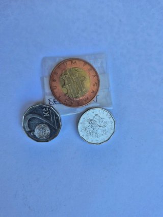Colección de monedas de varios países