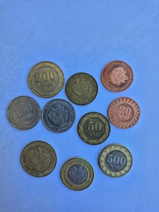 Colección de monedas de varios países