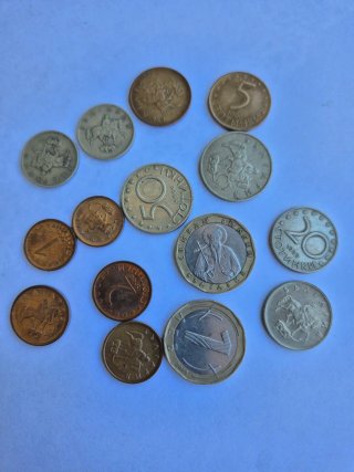 Colección de monedas de varios países