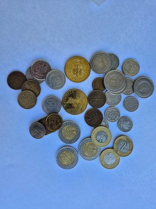 Colección de monedas de varios países