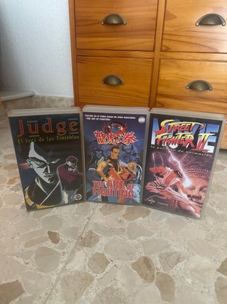 Pack 12VHS Anime: Akira, Goku, Judge y mas