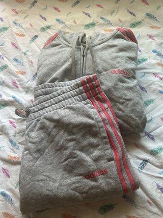 Conjunto Chandal Adidas Gris