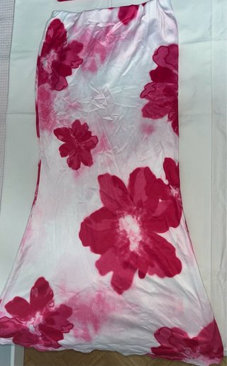 Conjunto flores falda y top verano vintage