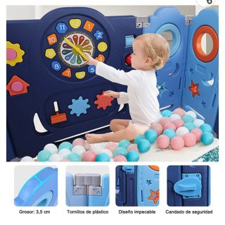 Parque Infantil Yoleo Multifuncional Plegable