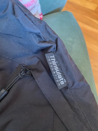 Pantaloncini da sci neri