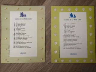 2 cuentos infantiles 1985