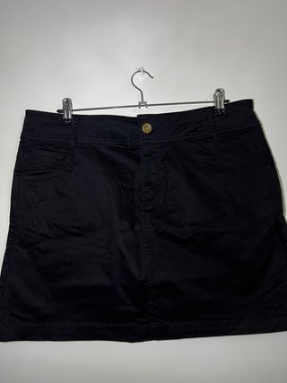 Falda Zara corta negra Talla 42