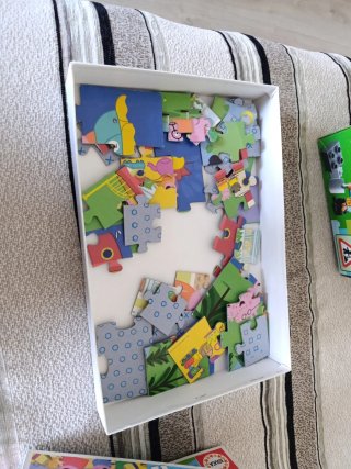 Pack Peppa Pig Identic Memo Game y 4 puzzles