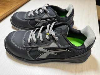 Zapatos Seguridad U-Power Talla 43 Negro/Gris