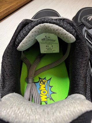 Zapatos Seguridad U-Power Talla 43 Negro/Gris