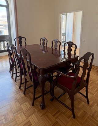 Mesa de comedor con 6 sillas