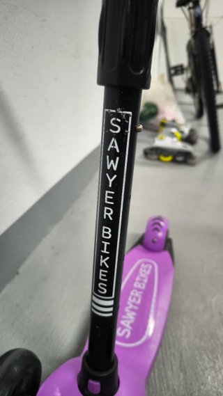 Patinete 3 Ruedas Sawyer Bikes Morado