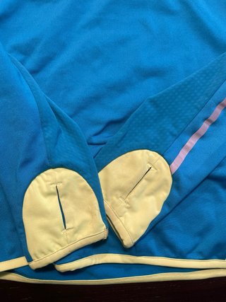 Sudadera deportiva Kalenji azul y turquesa