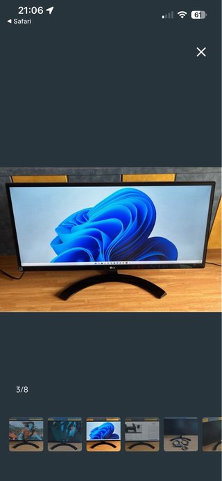 Monitor LG Ultrawide 29 21:9
