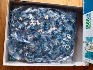 Puzzle Ravensburger 1500 Piezas Castillo Invierno