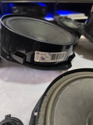 Car audio original vw ampli+altavoces+tweeters