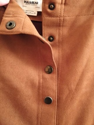 Falda Pull&Bear marrón T.38