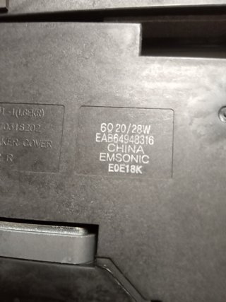 Placas LG OLED55CX5LB