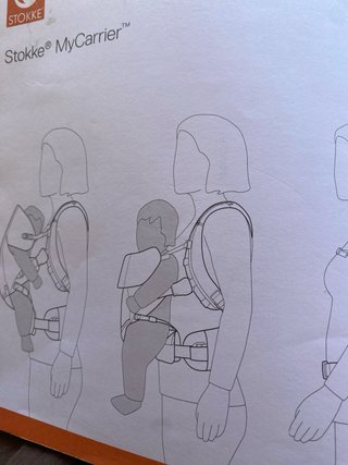 Mochila portabebés Stokke MyCarrier